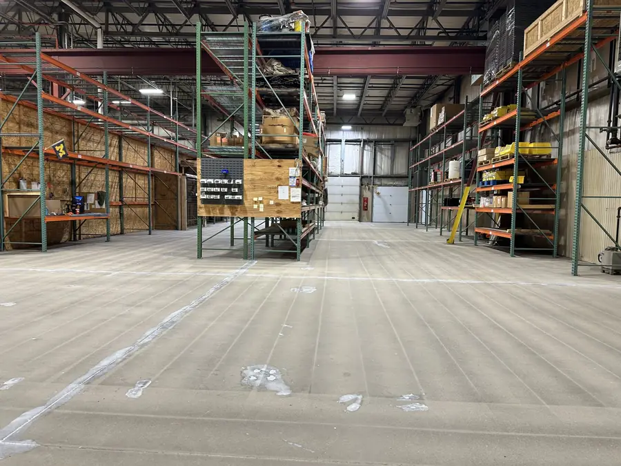 Industrial floor before coating